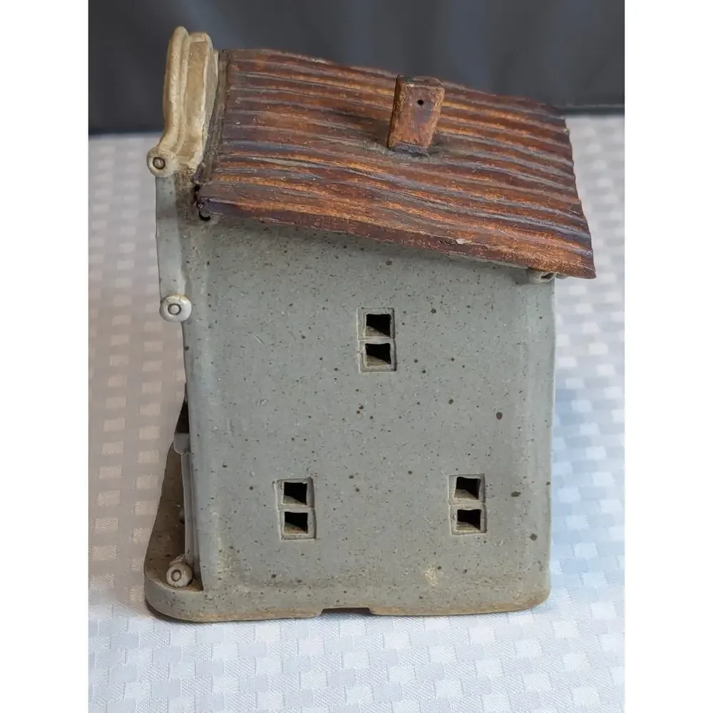 Vintage Windy Meadows Pottery Surgery & Apothecary Village House Figurine